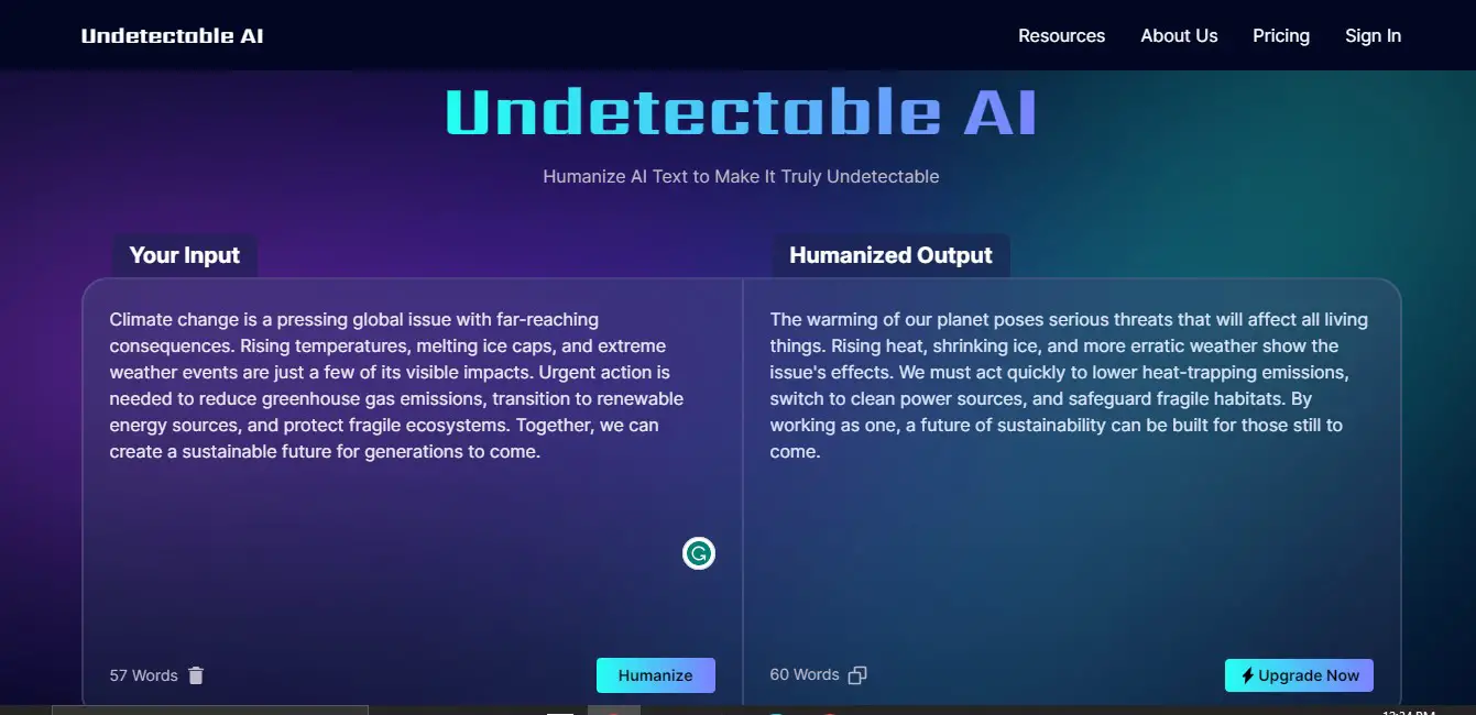 Undetectable AI result Screenshot 2024-01-15 123343 trackbes